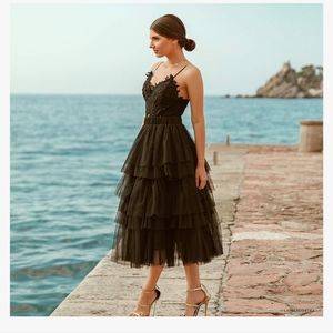 New tulle tiered party skirt sz XL